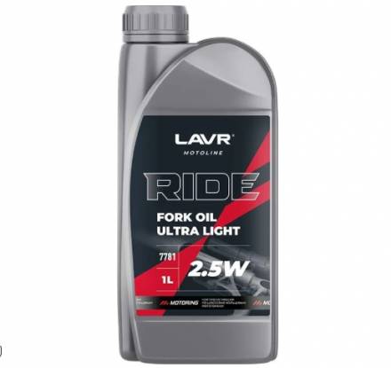 LAVR 7781 MOTO Вилочное масло RIDE Fork oil 2,5W