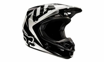 Мотошлем Fox V1 Race Helmet Blue XL 61-62cm (19532-002-XL)