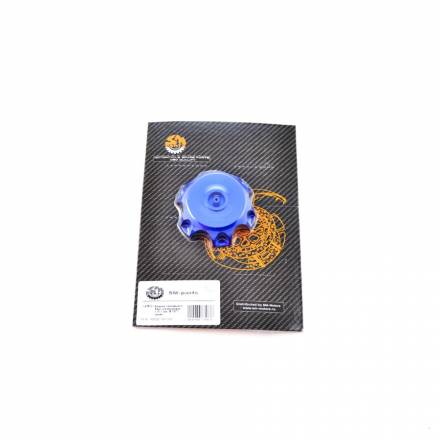 Крышка топливного бака алюминиевая d-48,5 мм SM-PARTS синяя