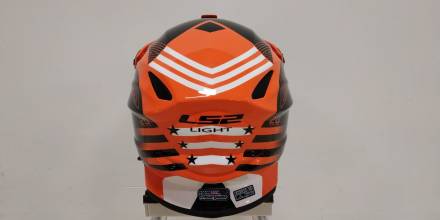 Шлем LS2 MX456 Light Rallie Orange Black M
