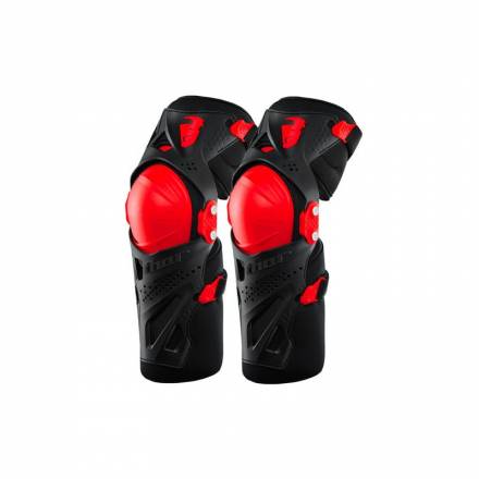 Наколенники THOR FORCE XP цвет красный L/XL