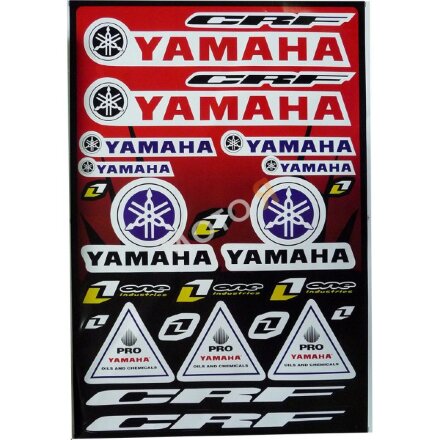 Наклейки набор Yamaha