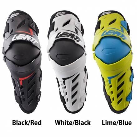 Защита колена LEATT DUAL AXIS черно-красная L/XL