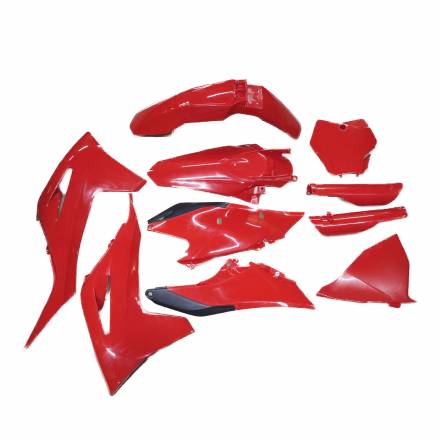 Комплект пластика GAS-GAS 21-23г. красный