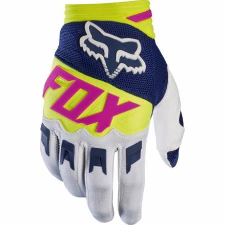 Мотоперчатки Fox Dirtpaw Race Glove Navy/White L (17291-045-L)