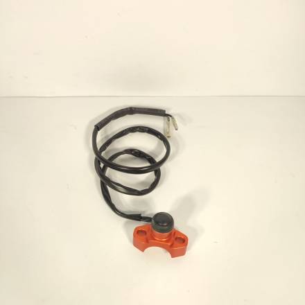 Кнопка стоп двигателя тюнинг оранжевая