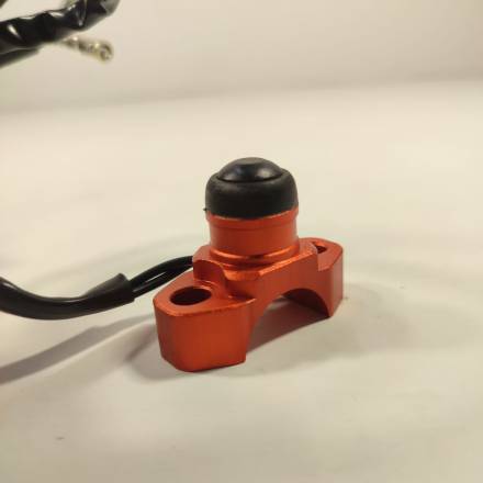 Кнопка стоп двигателя тюнинг оранжевая