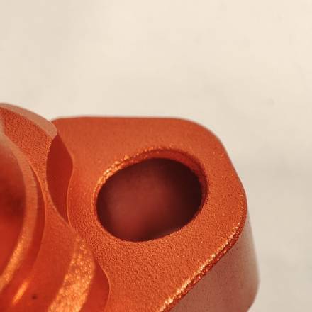 Кнопка стоп двигателя тюнинг оранжевая