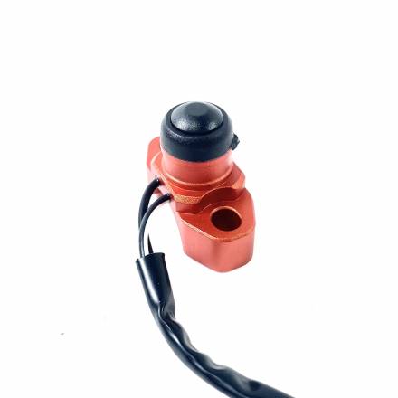 Кнопка стоп двигателя тюнинг оранжевая