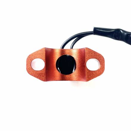 Кнопка стоп двигателя тюнинг оранжевая