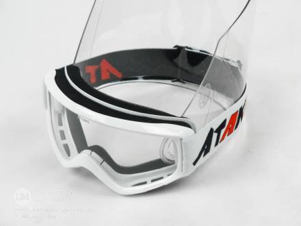 Очки для мотокросса ATAKI HB-319 белые глянцевые