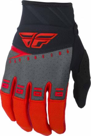 Перчатки FLY RACING F-16 красные/черные/серые (2019)  8