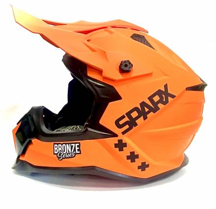 Шлем, Sparx, Raptor (JH-601), оранжевый матовый, S