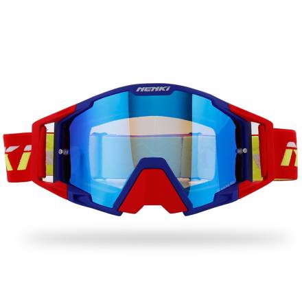 Очки Мотокросс NENKI NK-1025 сине/красные