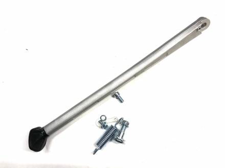 Боковая подножка в сборе с пружиной и крепежом Hasky F6/F7