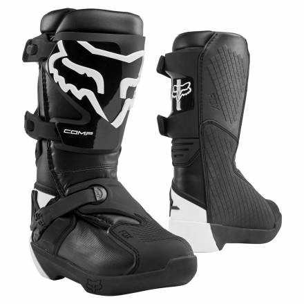Мотоботы подростковые Fox Comp Youth Boot Black 2 (24014-001-2)