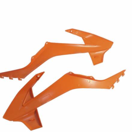 Боковые обтекатели передние Full Crew оранжевые