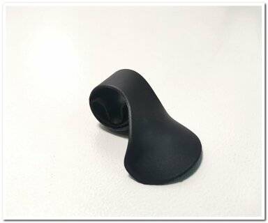 Фиксатор ручки газа пластиковый (круиз-контроль) черный