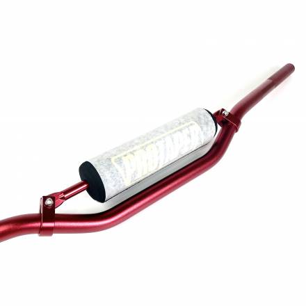 Руль 22мм #1 с перекладиной+защита красный