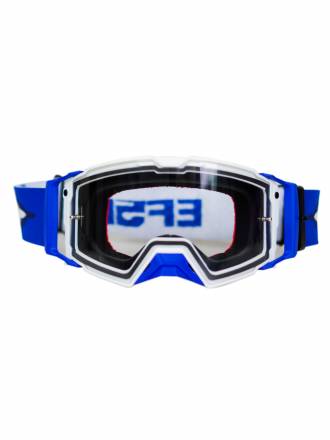 EF56 Кроссовые очки 101 HD (heavy duty) Белый/Синий