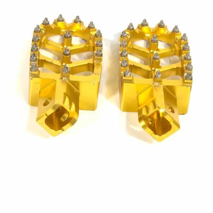 Подножки водителя cnc (пара) золотистые ТИП 2