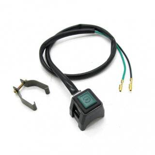 Кнопка электростартера серая