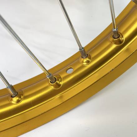 Диск 17х1.6 передний алюминий золотой