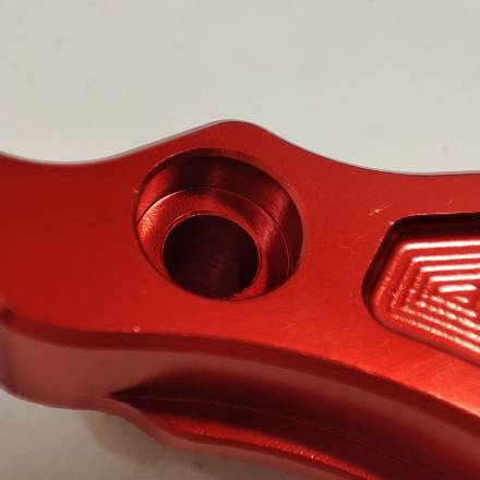 Защита генератора алюминиевая ZS177FMM (NC250) OTOM красная