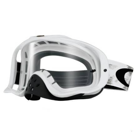 Очки для мотокросса OAKLEY Crowbar Solid белые матовые / прозрачная (57-952)