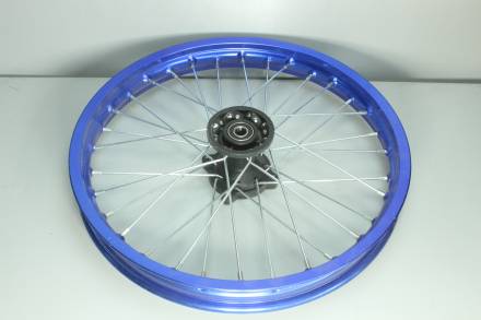 Диск 17х1.6 передний алюминий синий