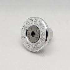 Комплект заглушек для руля мотоцикла Маяк / Алюминь