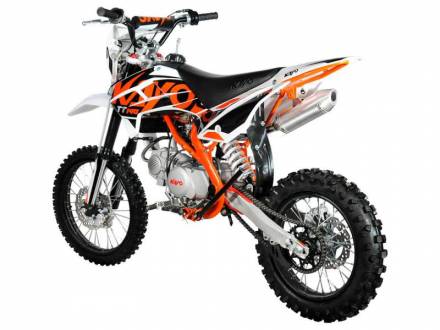 Питбайк KAYO BASIC TT140EM 17/14 KRZ (механ. сцепл., эл. стартер 2022 г.)* MSD (ТТ14)