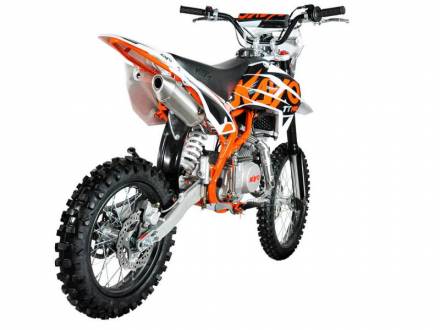 Питбайк KAYO BASIC TT140EM 17/14 KRZ (механ. сцепл., эл. стартер 2022 г.)* MSD (ТТ14)