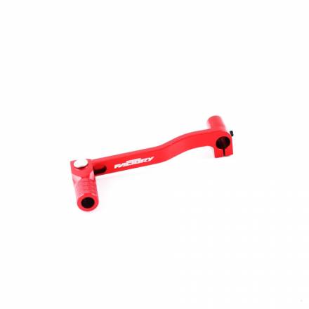 Рычаг переключения передач YCF аллюминевый, красный (короткий вал КПП)