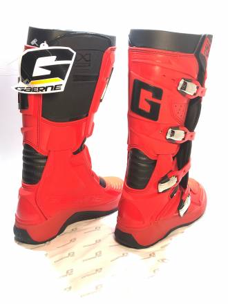 Мотоботы Gaerne GX-1 EVO красно-черные 43
