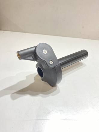 Ручка газа пластиковая короткоходная черная