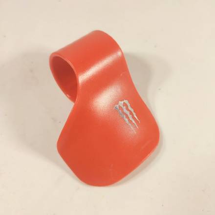 Фиксатор ручки газа пластиковый (круиз-контроль) красный Monster