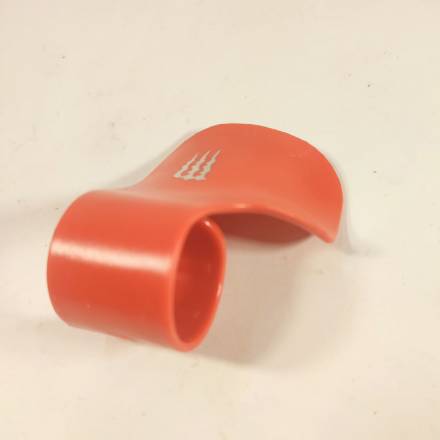 Фиксатор ручки газа пластиковый (круиз-контроль) красный Monster