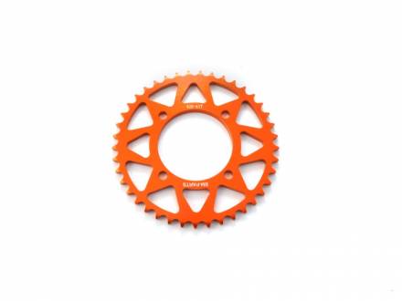 Звезда ведомая аллюминиевая питбайк 428-41T оранжевая  SM-PARTS