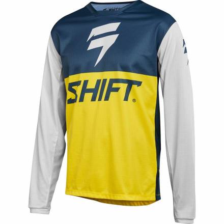 Мотоджерси Shift White Label GP LE Jersey Navy/Yellow XL (22497-046-XL)