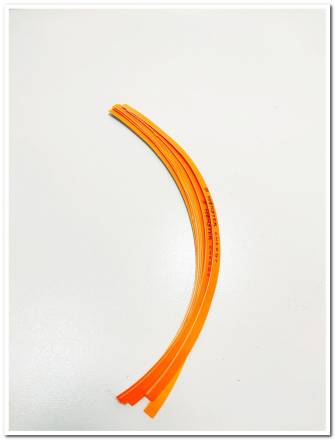 Наклейки на обода monster оранжевые