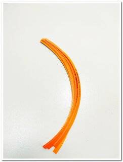 Наклейки на обода monster оранжевые