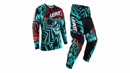 Комплект мотоджерси/мотоштаны детский Leatt 3.5 Mini (Fuel, XXS, 2023 (5023032950))