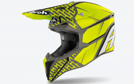 Мотошлем AIROH WRAAP IDOL (ANTHRACITE MATT Кросс-Эндуро Термопластик M)