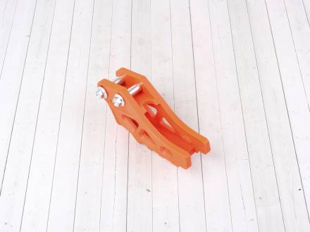 Успокоитель цепи (ловушка) для питбайка пластиковая универсальная SM-PARTS оранжевая