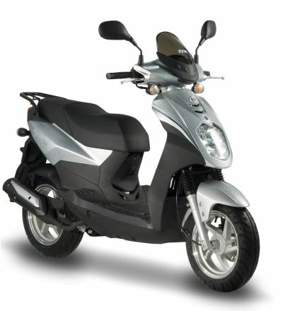 Скутер SYM ORBIT 50 Серебро MSD