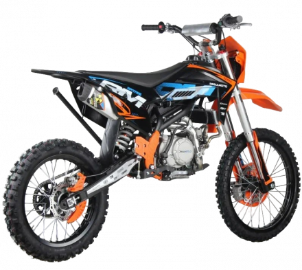 Питбайк Regulmoto SPITFIRE PRO 19/16, 140cc (Черный/ оранжевый, , 204813-1) MSD