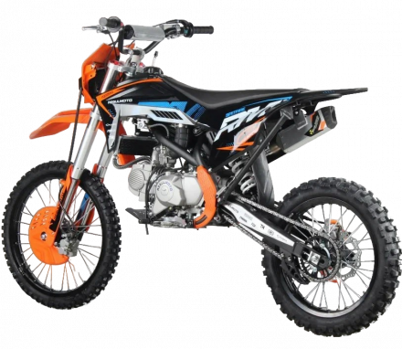 Питбайк Regulmoto SPITFIRE PRO 19/16, 140cc (Черный/ оранжевый, , 204813-1) MSD