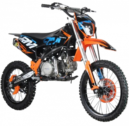 Питбайк Regulmoto SPITFIRE PRO 19/16, 140cc (Черный/ оранжевый, , 204813-1) MSD