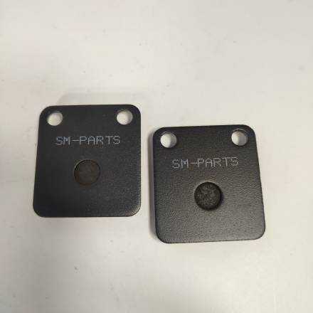 Колодки дискового тормоза питбайк однопоршневой суппорт  SM-PARTS